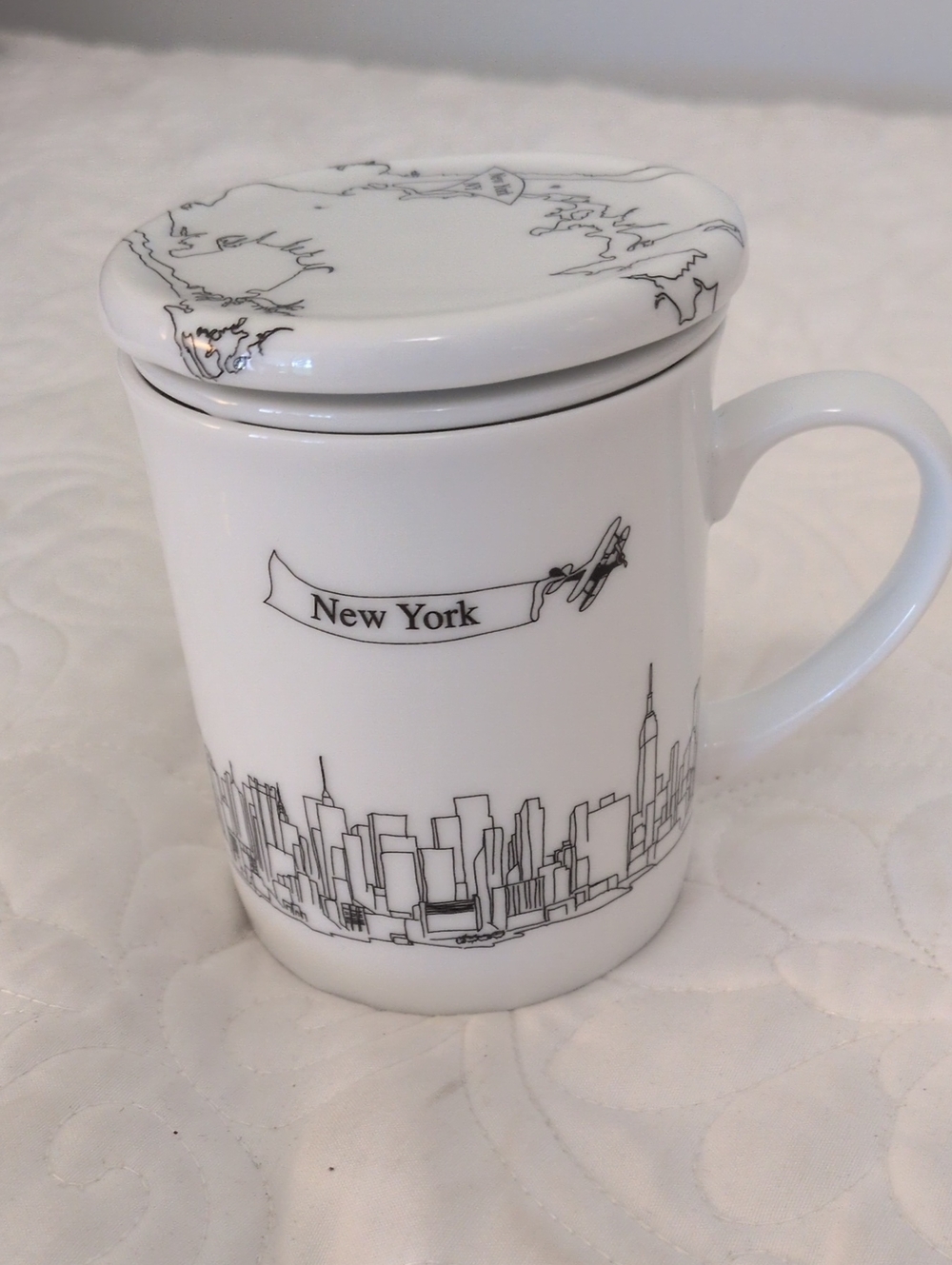 Rust Designs NY Tea Mug